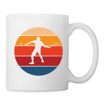 tennis - Mug blanc - blanc - Droite