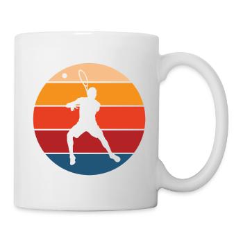 tennis - Mug blanc - blanc - Droite
