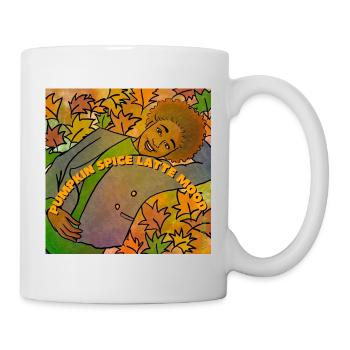 Pumpkin Spice Latte Stimmung - Tasse - Weiß - Rechts