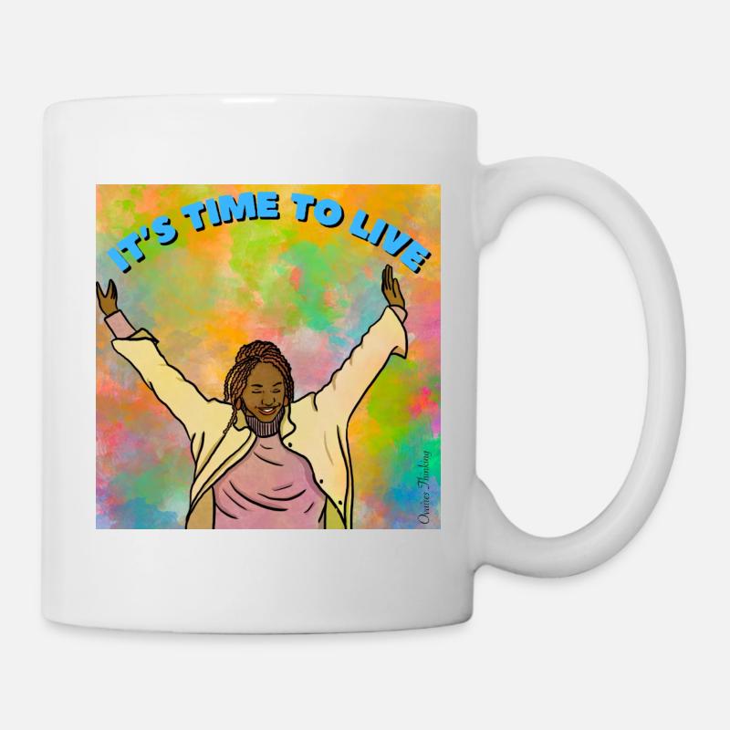 It's time to live - Mug - white