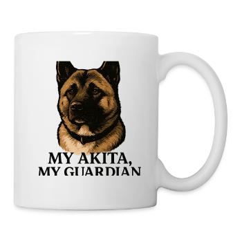 My Akita Guardian of the Heart - Mug - white - Right