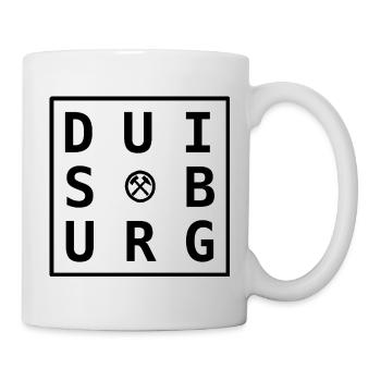 Motif Ruhrpott de Duisbourg : cadeau et souvenir - Mug blanc - blanc - Droite