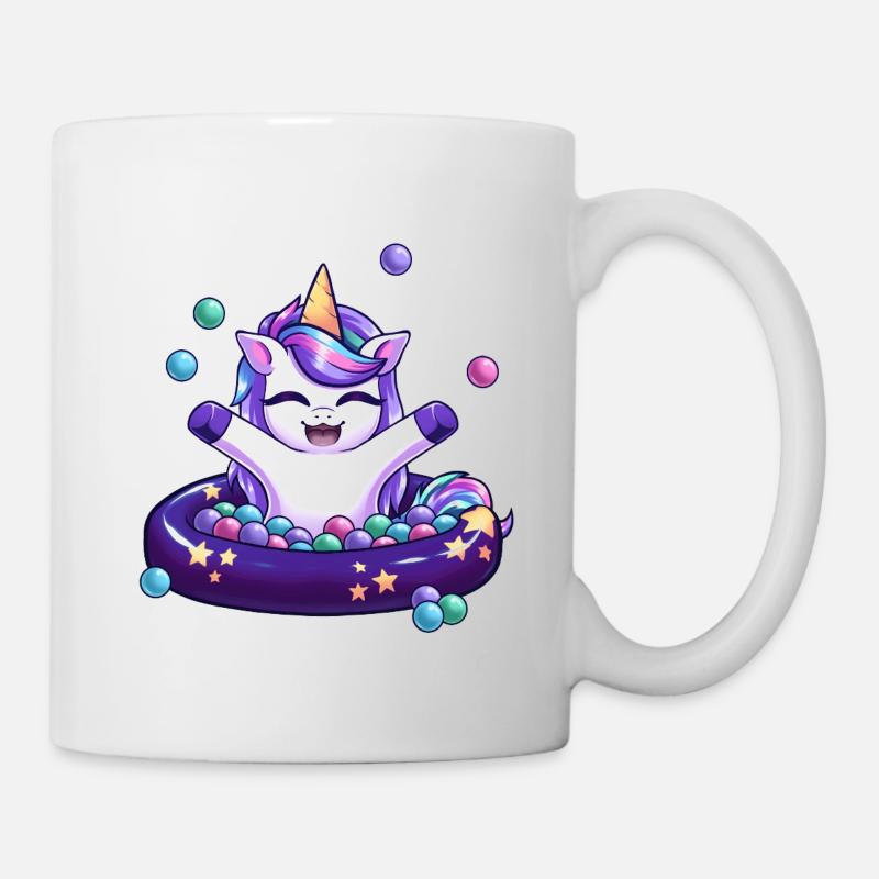Unicorn Ball Pool - Mug - white