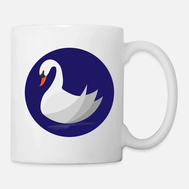 Schwan - Tasse - Weiß