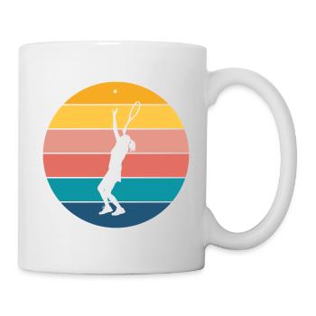tennis - Mug blanc - blanc - Droite