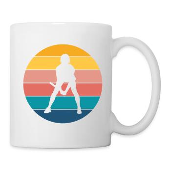 Tennis - Tasse - Weiß - Rechts