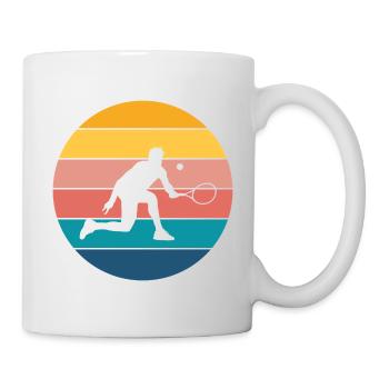 tennis - Mug blanc - blanc - Droite