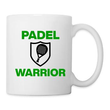 Padel Warrior – For Court Fighters and Padel Fans - Mug - white - Right