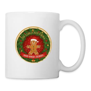 Cercle du logo du Festival du pain d’épices - Mug blanc - blanc - Droite
