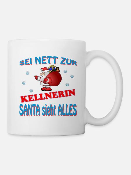 SANTA KELLNERIN - Tasse - Weiß