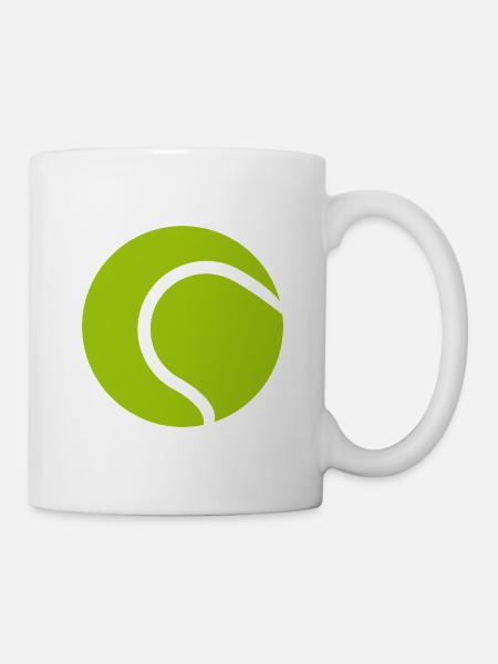 Tennisball - Tasse - Weiß
