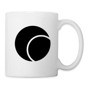 Tennisball - Tasse - Weiß - Rechts