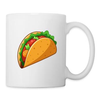 Des tacos - Mug blanc - blanc - Droite