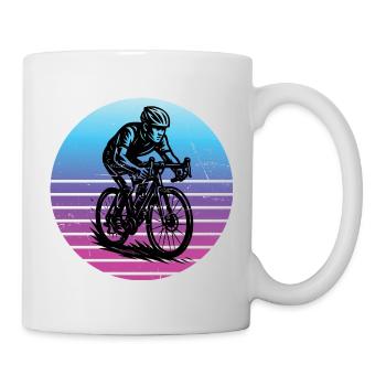 Kompaktes Roadbike Design für Rennrad - Tasse - Weiß - Rechts