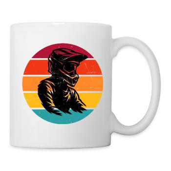Ambiances de motocross pour le motocross - Mug blanc - blanc - Droite