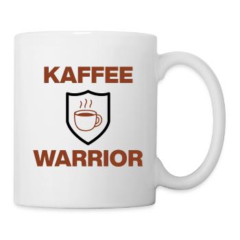Coffee Warrior – no bean, no fight - Mug - white - Right