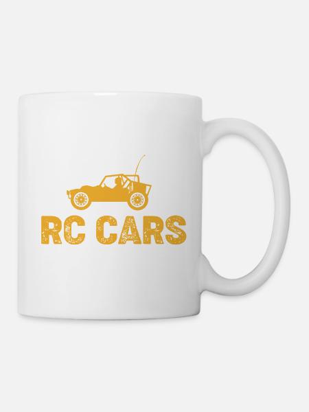 Spielzeugauto RC Car - Tasse - Weiß