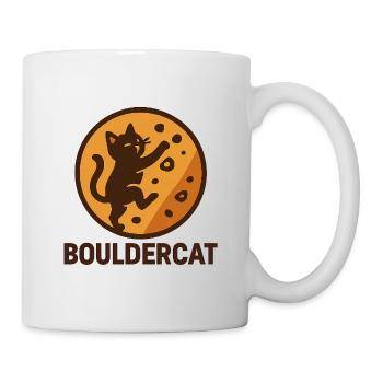 BoulderCat - Tasse - Weiß - Rechts