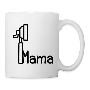 Siebträgermaschine Kaffee Mama - Tasse - Weiß - Rechts