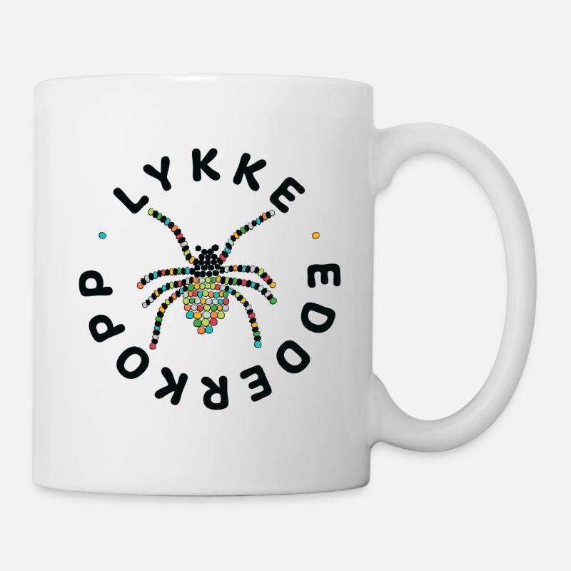 Glücksspinne - Tasse - Weiß