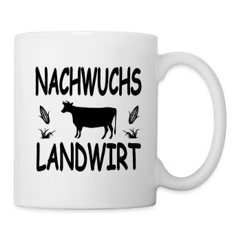 Landwirt - Tasse - Weiß - Rechts