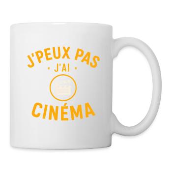 I can't I have cinema - Mug - white - Right