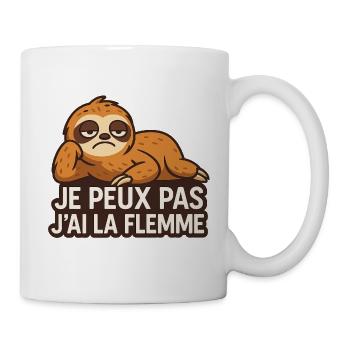 I can't, I'm too lazy. - Mug - white - Right