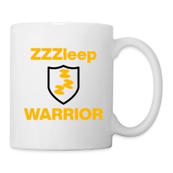 1a ZZZleep Warrior, Kämpfer für guten Schlaf - Tasse - Weiß - Rechts