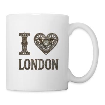 Londres – Caractère urbain - Mug blanc - blanc - Droite