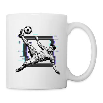 Soccer Shot Overhead Kick Goal - Mug - white - Right