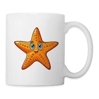 Étoile de mer - Mug blanc - blanc - Droite
