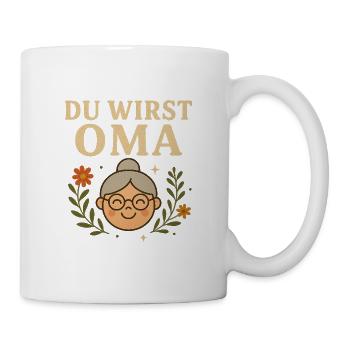 Tu seras grand-mère grand-mère humour - Mug blanc - blanc - Droite