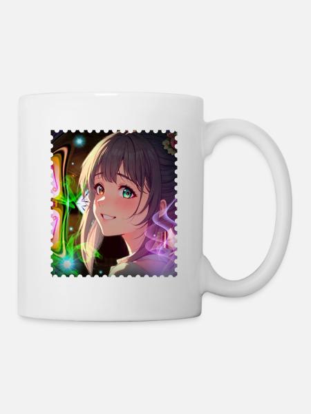 Magical Neon Dream Heroine - Mug - white