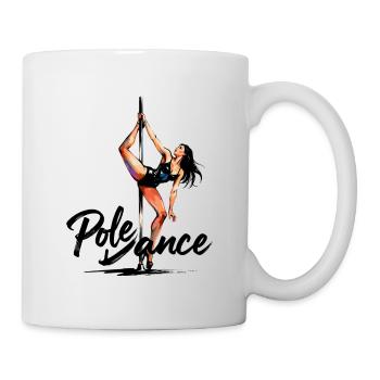Pole Dance Pole Dancer Aesthetic Gift - Mug - white - Right