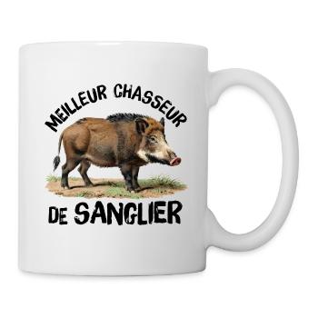 Best Wild Boar Hunter - Mug - white - Right