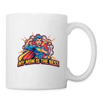 Superheroine Mom: My Mom Is the Best - Mug - white - Right
