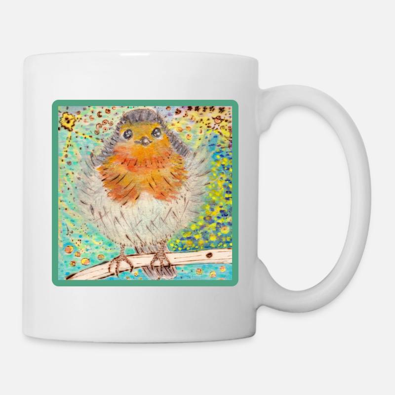 Robin - Mug - white