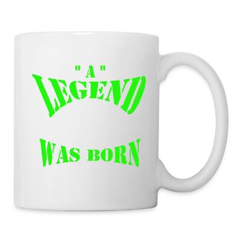 A Legend Was Born 1986 - Tasse - Weiß - Rechts