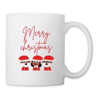 Frohe Weihnachten - Tasse - Weiß - Rechts