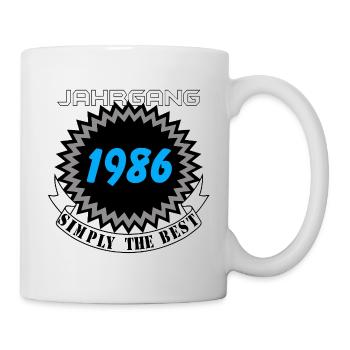 Vintage 1986 – Simply the Best - Mug - white - Right