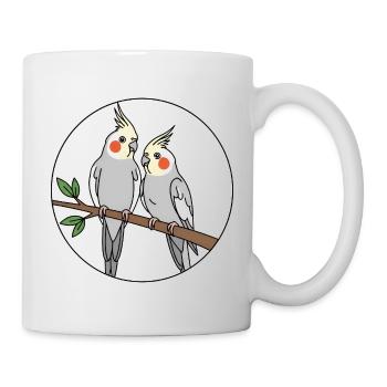 cockatiel - Mug - white - Right