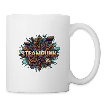 Steampunk Ästhetik & Retro-futurismus - Tasse - Weiß - Rechts