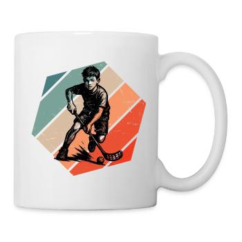 Modern Floorball Artwork - Mug - white - Right