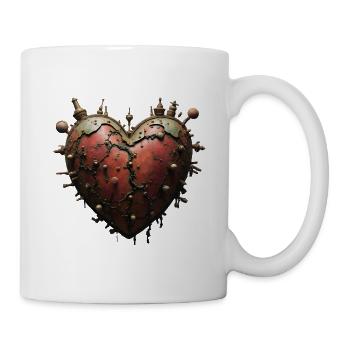 Steampunk Heart - Mug - white - Right