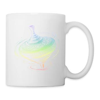 Kreisel - Tasse - Weiß - Rechts