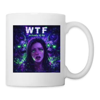 C’est quoi ce délire que les DJ font vraiment du merchandising - Mug blanc - blanc - Droite