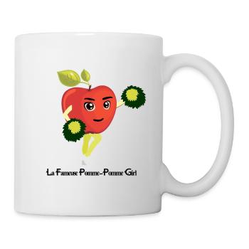 THE FAMOUS CHEERLEADER! (apple) - Mug - white - Right