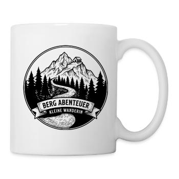 Kleine Wanderin - Tasse - Weiß - Rechts