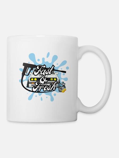 Fast & Fresh - Mug blanc - blanc