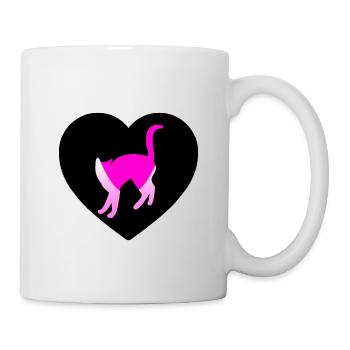 Cat - Mug - white - Right
